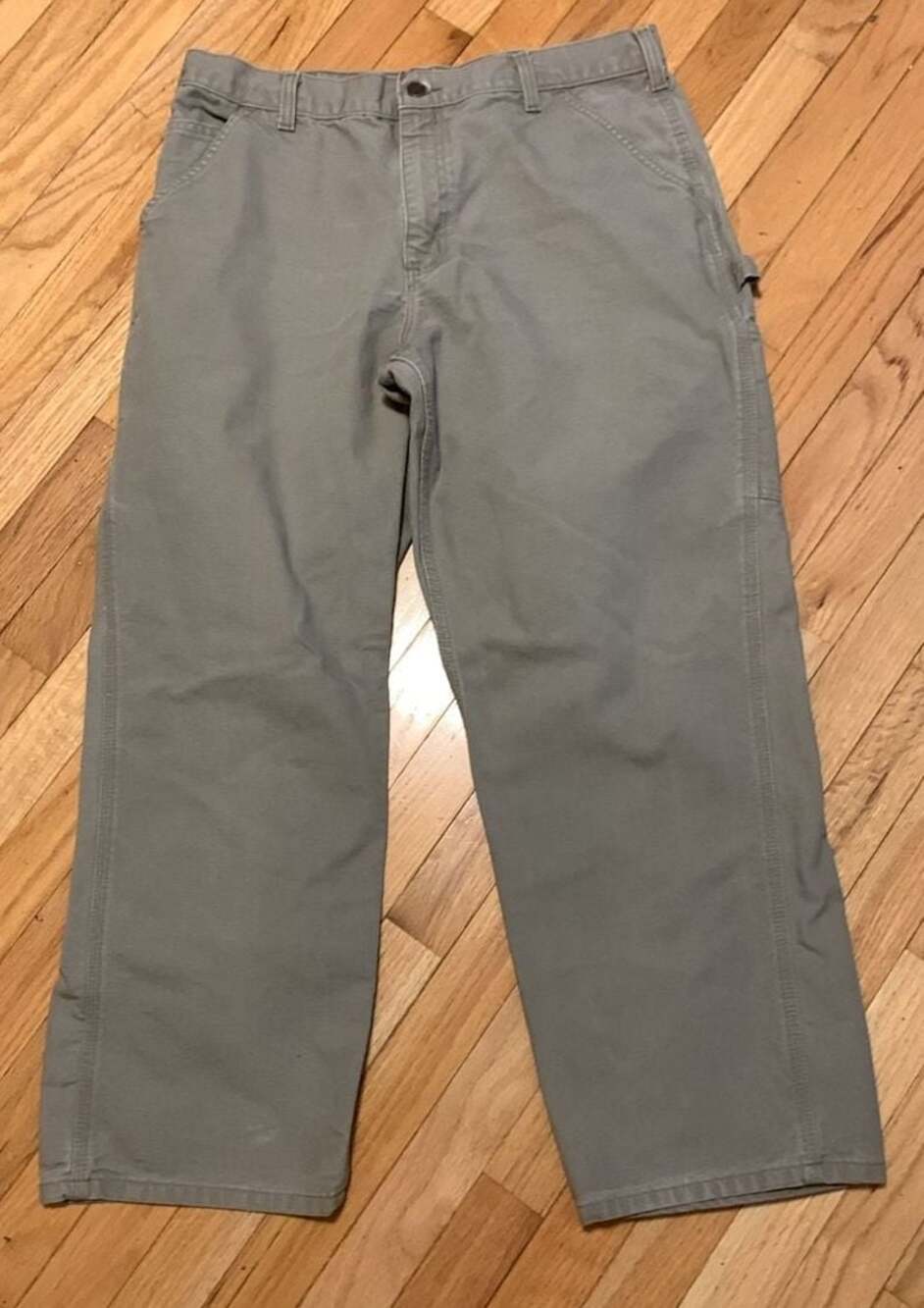 Carhartt B11 DES Original Dungaree Fit Carpenter Canvas Pants